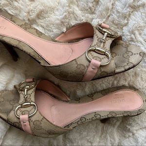 Gucci Light Pink Kitten Heels